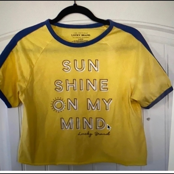 Lucky Brand Tee Shirt Size Large - Picture 1 of 3